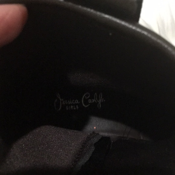 Jessica Carlyle Girls brown glitter boots - Picture 4 of 5